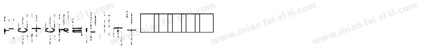 futureL T字体转换